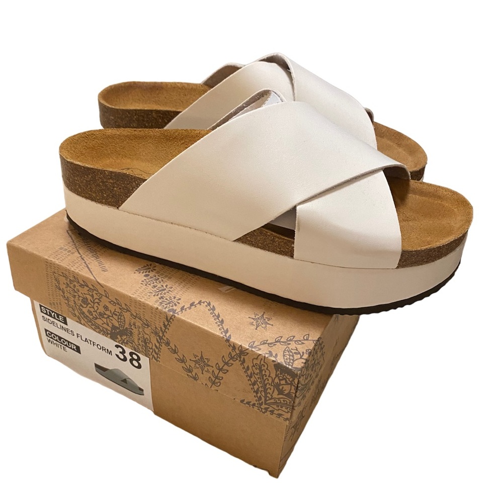 Free people sidelines flatform sandals size 38